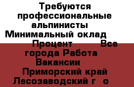 Требуются профессиональные альпинисты. › Минимальный оклад ­ 90 000 › Процент ­ 20 - Все города Работа » Вакансии   . Приморский край,Лесозаводский г. о. 